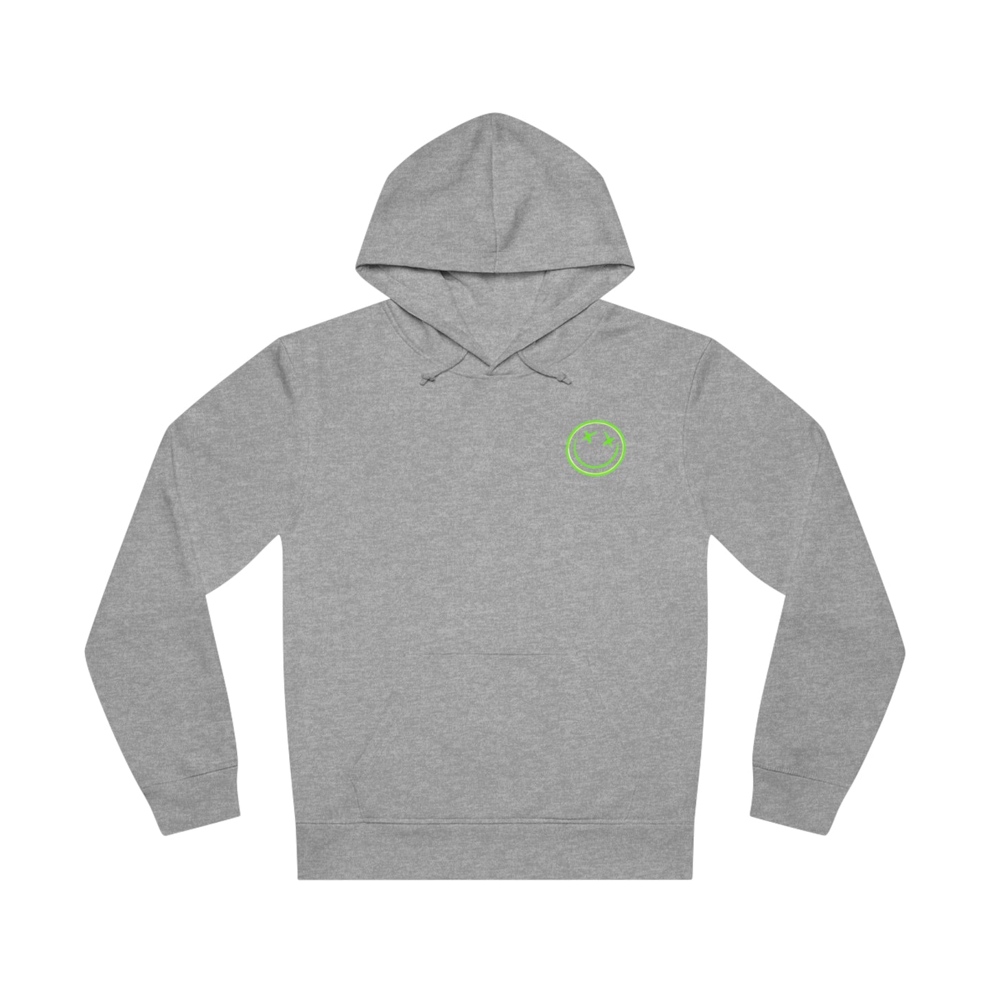 Green Smiley Hoody (Front & Back)